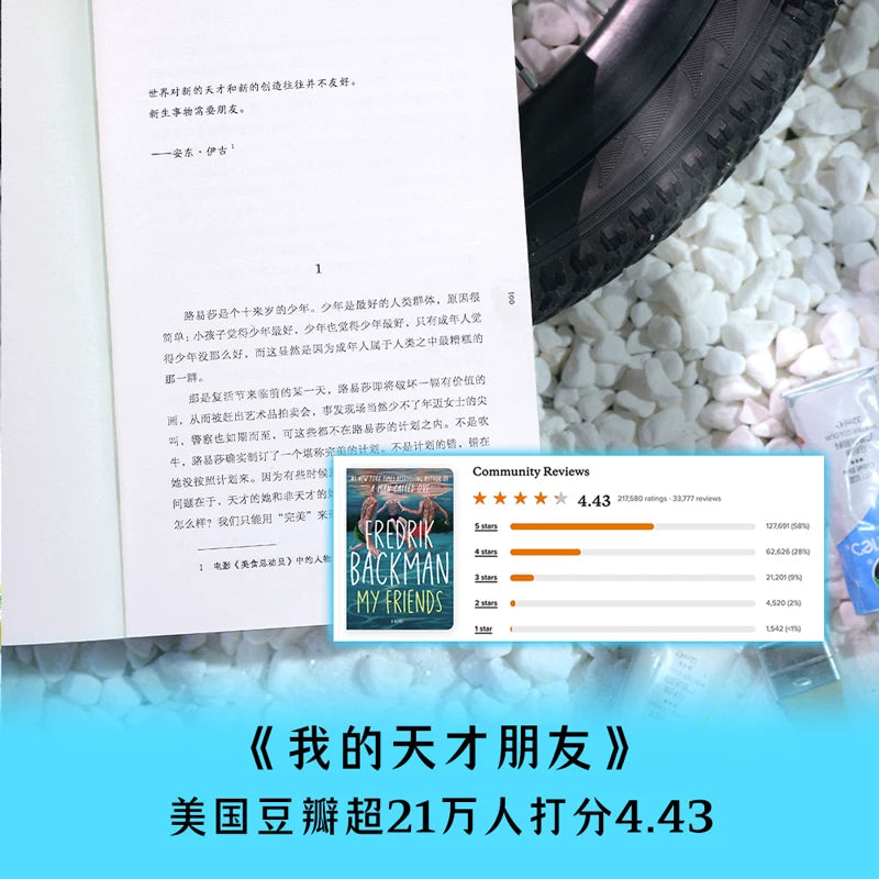 【有风书店/正版预购】[瑞典]弗雷德里克·巴克曼《我的天才朋友》｜有人会比你更早看见你的伟大，愿意为你与世界抗争。