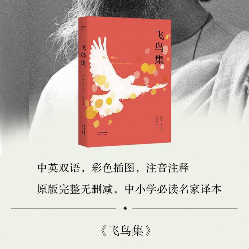 【有风书店/官方正版】[印]泰戈尔《飞鸟集》《新月集》高分译本｜“我们热爱，我们便存在。”