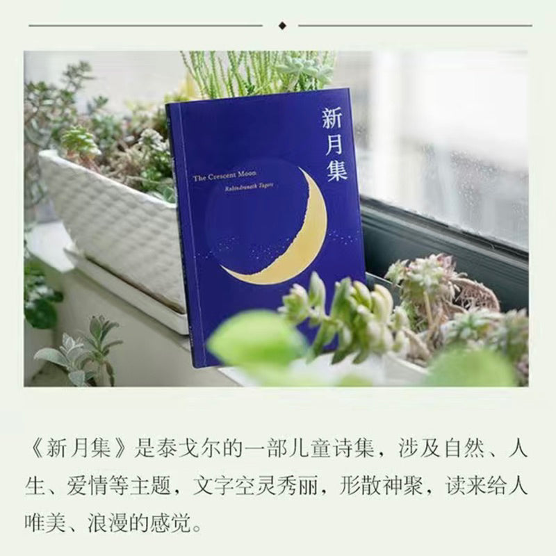 【有风书店/官方正版】[印]泰戈尔《飞鸟集》《新月集》高分译本｜“我们热爱，我们便存在。”
