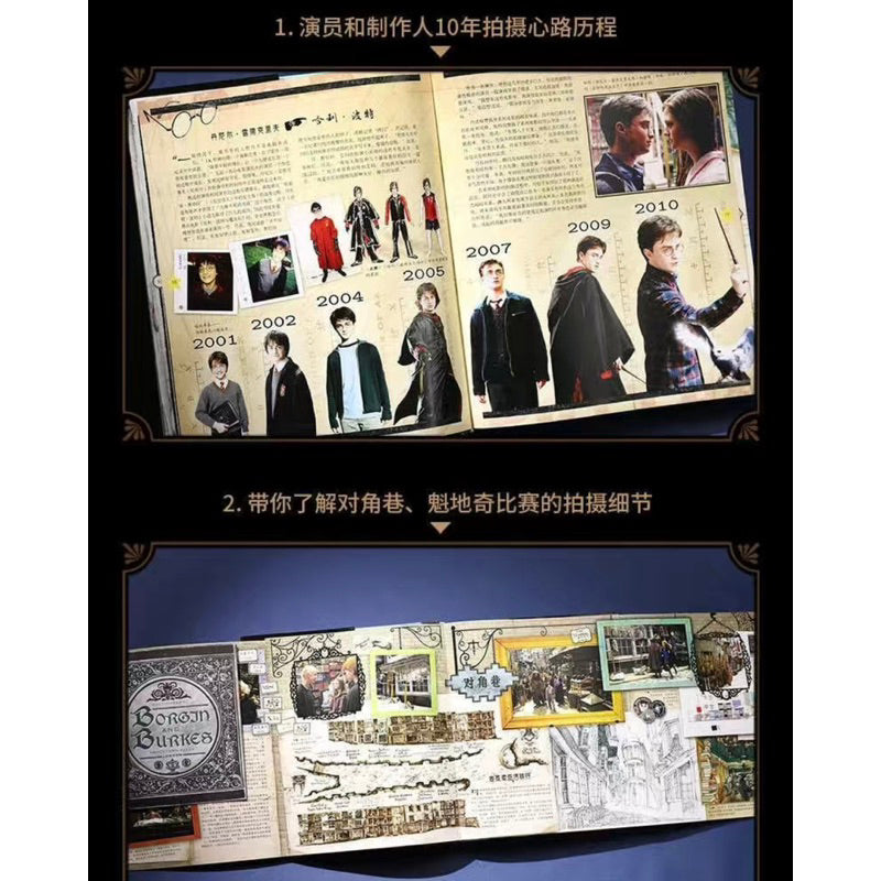 【有风书店/正版预购】[英] 布莱恩·西布利《哈利波特电影魔法书》第2版｜Harry Potter  哈利波特40岁了，我们的青春也散场了，是时候把那些秘密说出来了