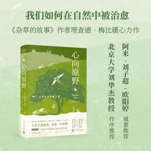 【有风书店/正版现货】[英]理查德·梅比《心向原野》自然如何治愈了我｜鸟儿也想让支离破碎的世界复原