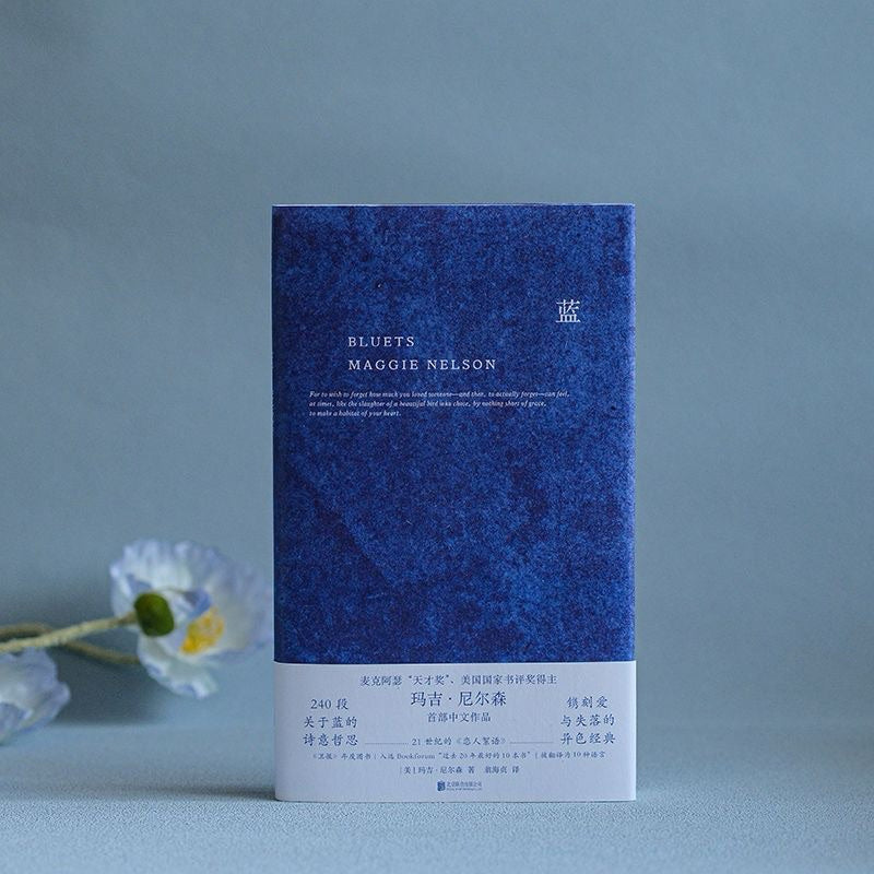 【有风书店/正版预购】玛吉·尼尔森《蓝》240段关于蓝的诗意哲思｜“也许，我最终也会停止思念你。”