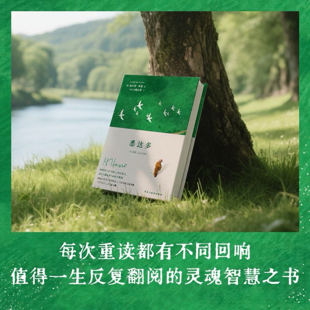 【有风书店/正版现货】[德]赫尔曼·黑塞《悉达多》2025全新修订译本（特制插图导读版） 7次觉醒7种治愈 杨武能 / 巴蜀译翁｜写给一代代青年的心灵疗愈圣典 值得反复阅读的灵魂智慧之书
