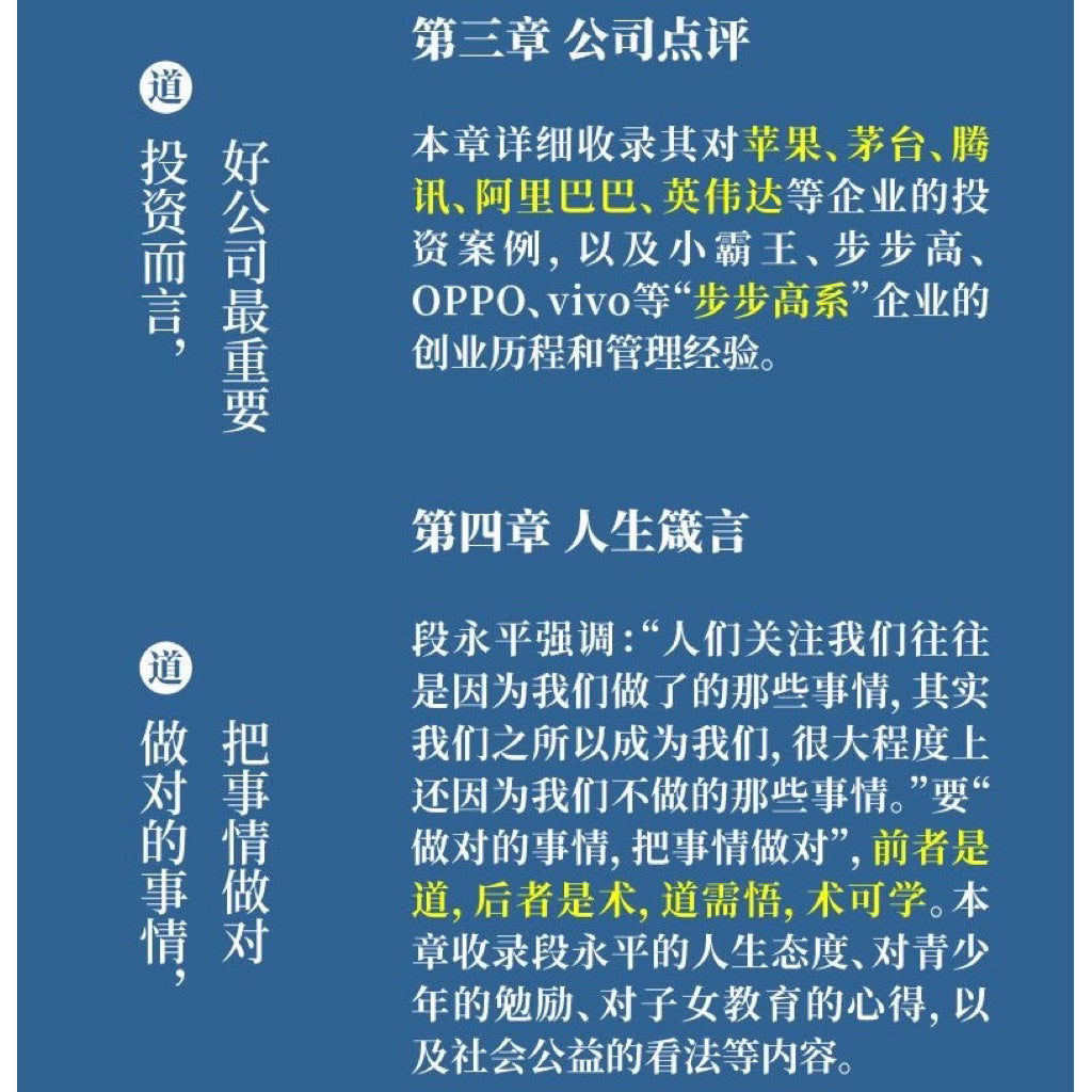 【有风书店/正版现货】芒格书院编《大道》段永平投资问答录（全球首部段永平首肯出版的问答录）｜“做对的事情，把事情做对。”
