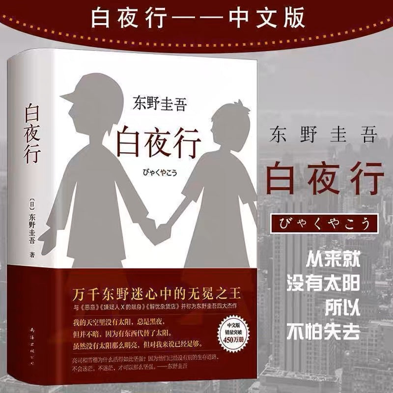 【有风书店/正版预购】东野圭吾《白夜行》｜“世上有两样东西不可直视，一是太阳，二是人心。”