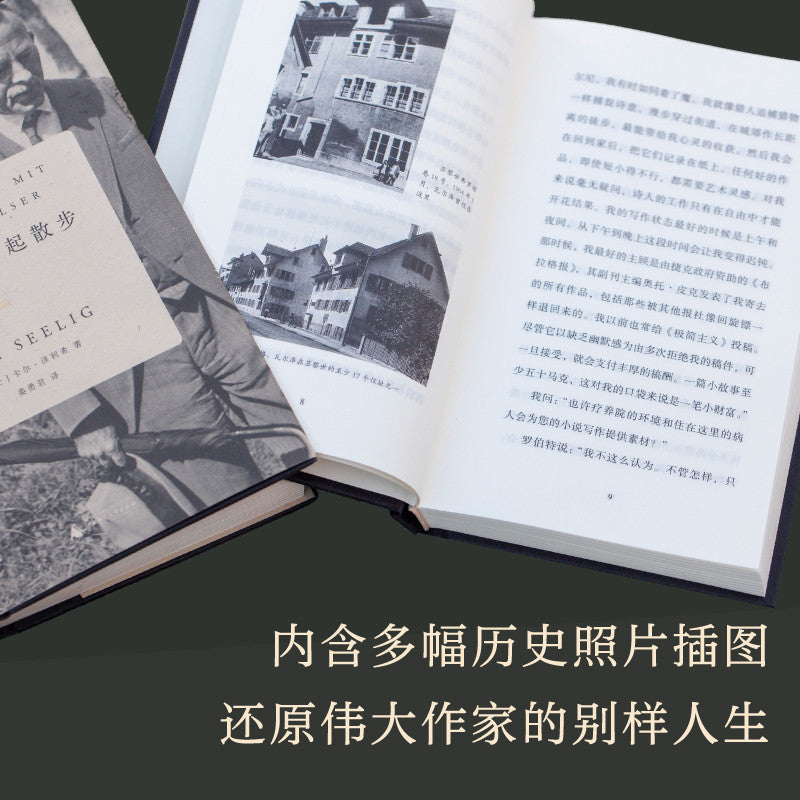 【有风书店/正版现货】[瑞] 卡尔·泽利希《与瓦尔泽一起散步》｜“让我们为自己保留一些心愿吧”