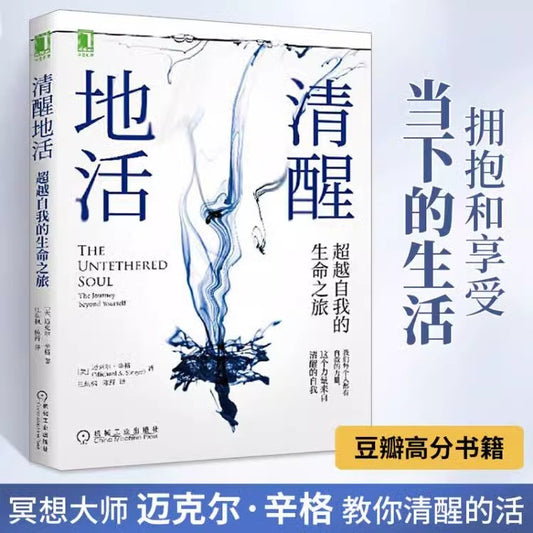 【有风书店/正版预购】[美]迈克尔辛格《清醒地活》超越自我的生命之旅《臣服实验》作者 ｜不羁的灵魂重生